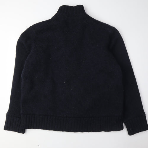 Marks and Spencer Men's Black Wool Cotton XL Jacket