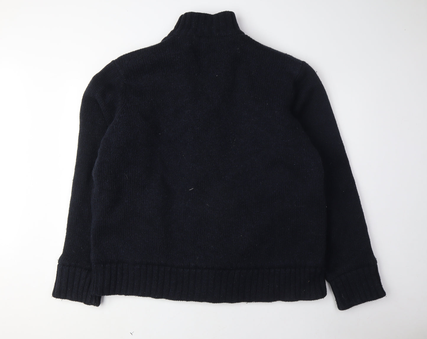 Marks and Spencer Men's Black Wool Cotton XL Jacket