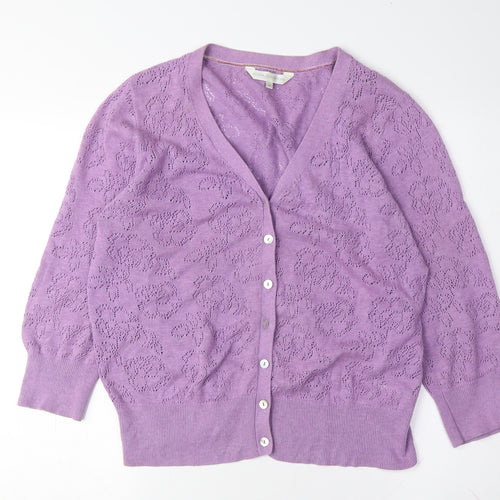 Corona Rocca Women's Purple Cardigan M