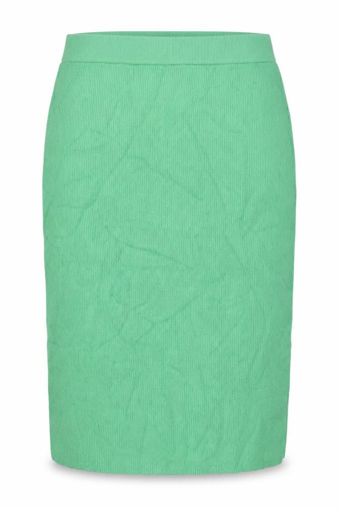 Front view of Marks & Spencer Women's Green Skirt, L, No Pattern