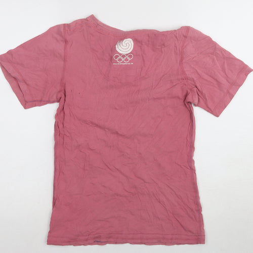 Next Unisex Pink T-Shirt S - Vintage Sportswear