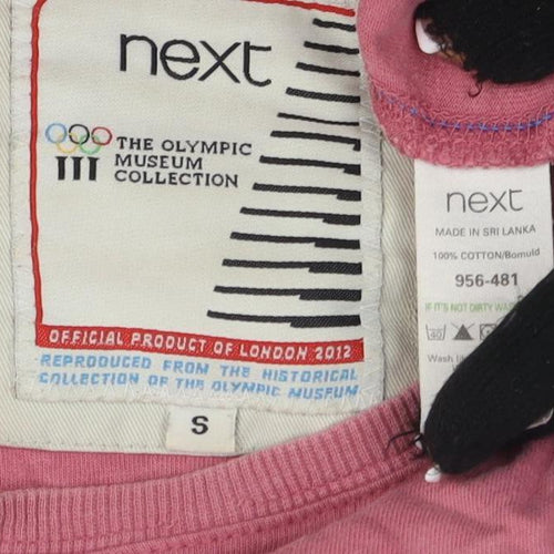 Next Unisex Pink T-Shirt S - Vintage Sportswear