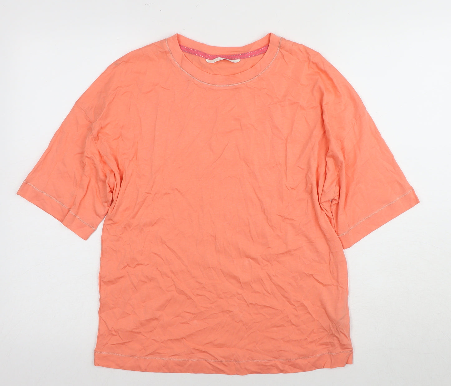 Marks and Spencer Women's Orange T-Shirt, Size 10