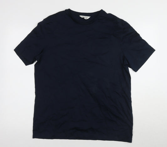 Marks and Spencer Blue Crew Neck T-Shirt - Men’s L