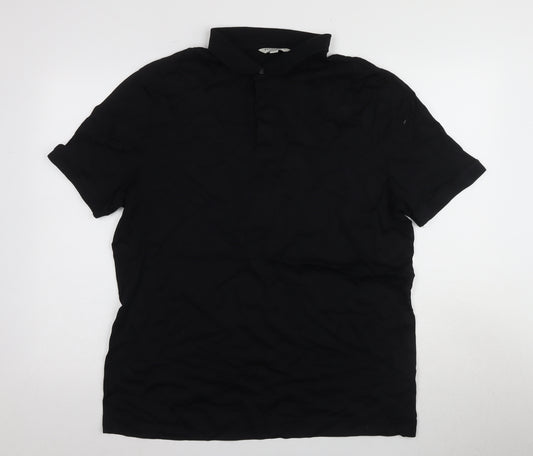 Marks and Spencer Men's Black XL Polo Shirt