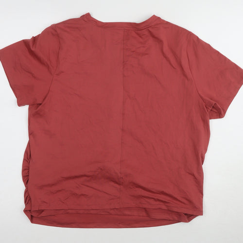Goodmove Women's Red Short Sleeve T-Shirt Size 18