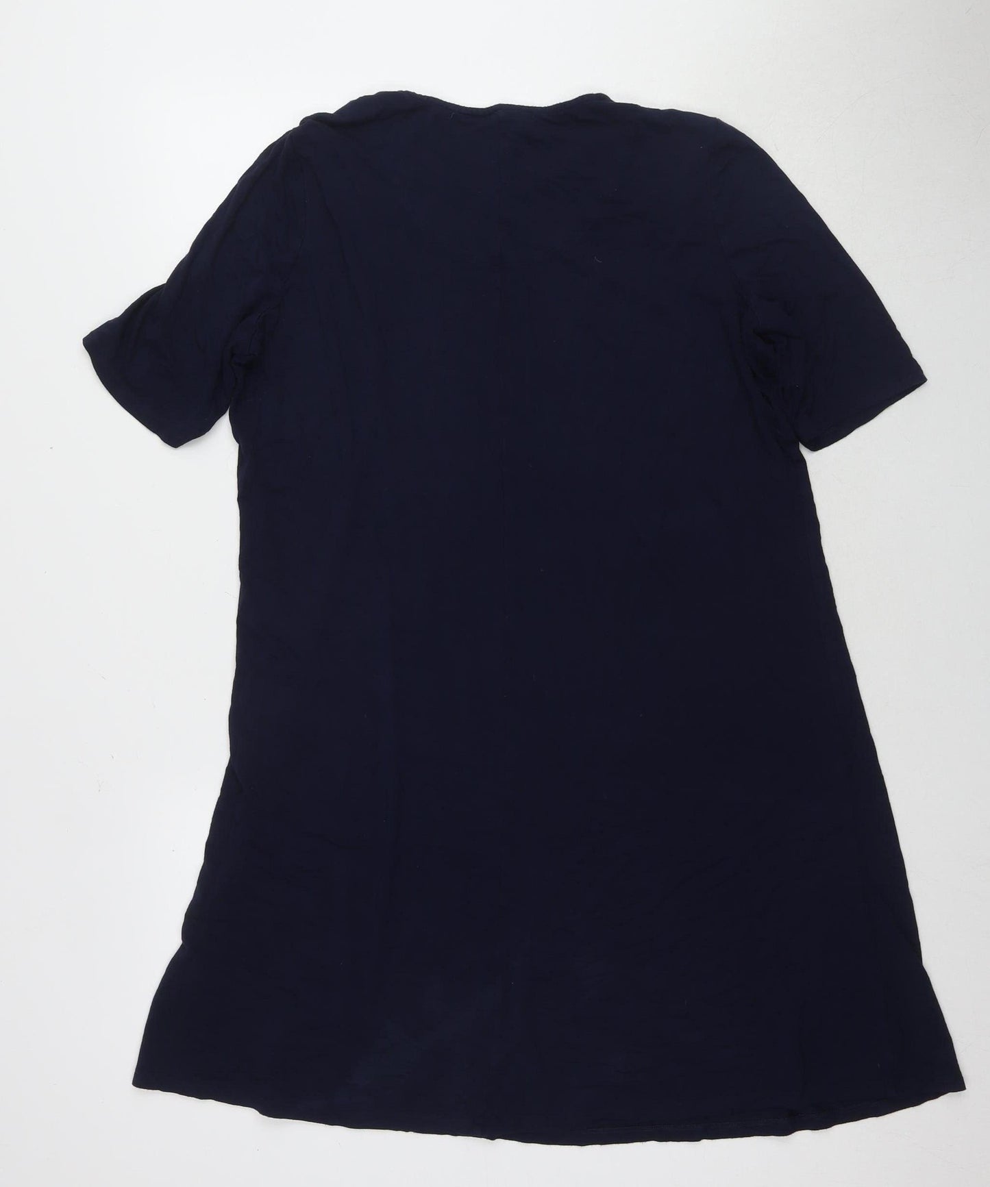 Marks and Spencer Women's Navy T-Shirt Dress Size 16