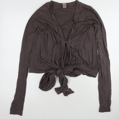 Out of Xile Men's Brown Silk Long Sleeve T-Shirt