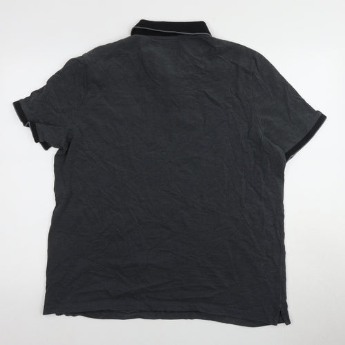 Marks and Spencer Men's Black 3XL Polo Shirt