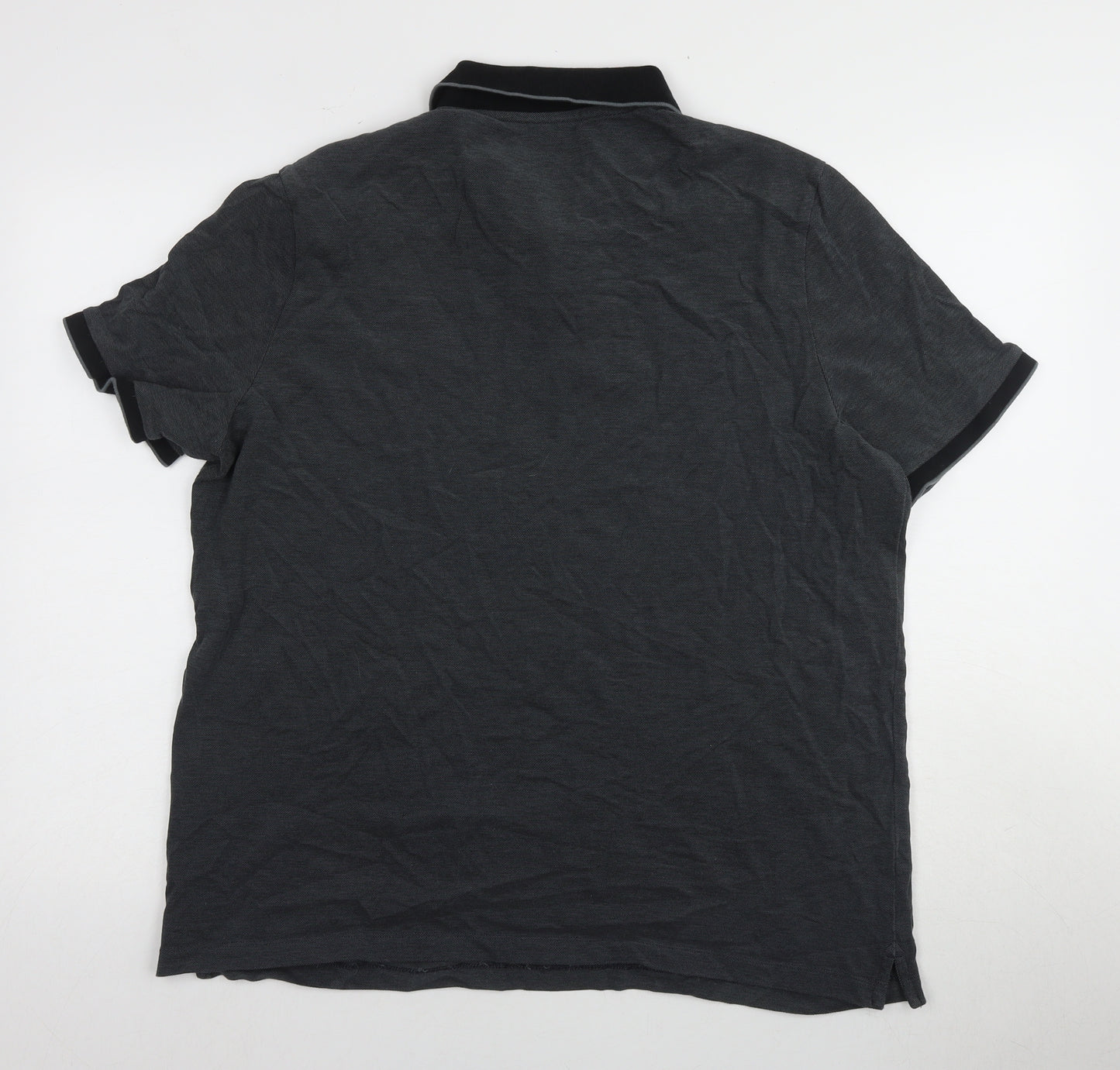 Marks and Spencer Men's Black 3XL Polo Shirt