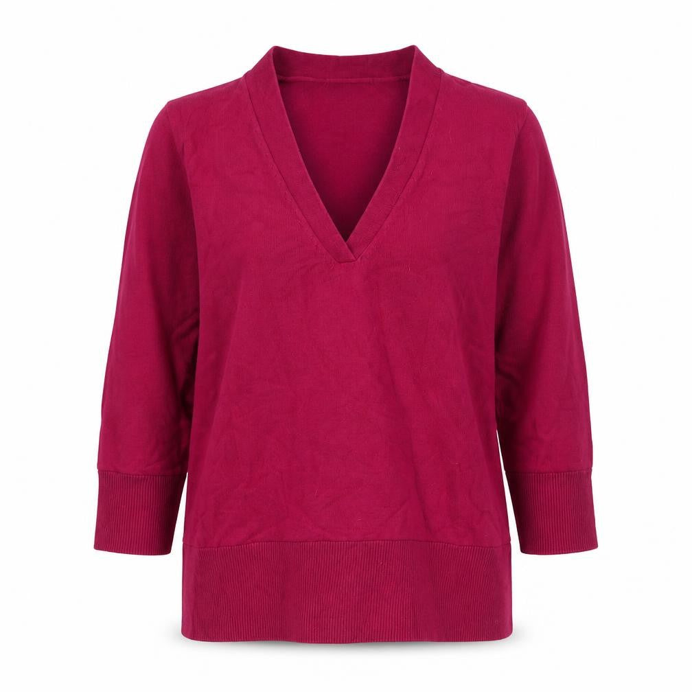 Next Women's Red Long Sleeve Basic Top Size 12