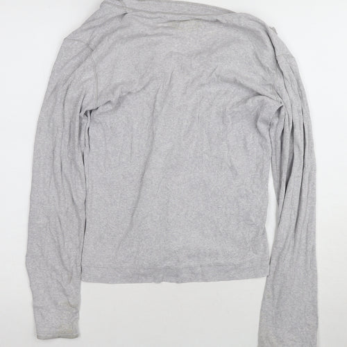 Marc Cain Women's Grey Cardigan Size 16 Button Detail