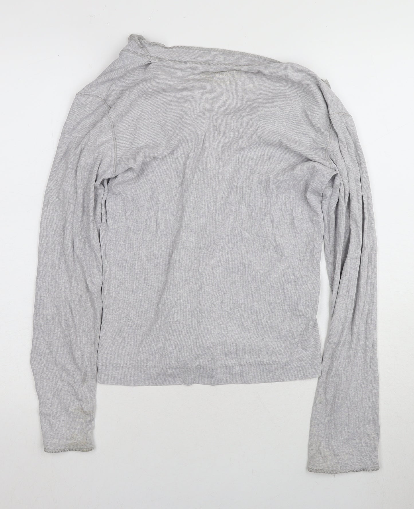 Marc Cain Women's Grey Cardigan Size 16 Button Detail