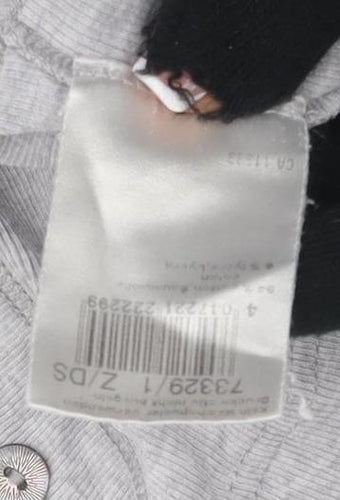 Marc Cain Women's Grey Cardigan Size 16 Button Detail