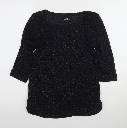 New Look Women's Black Size 8 Pullover Jumper