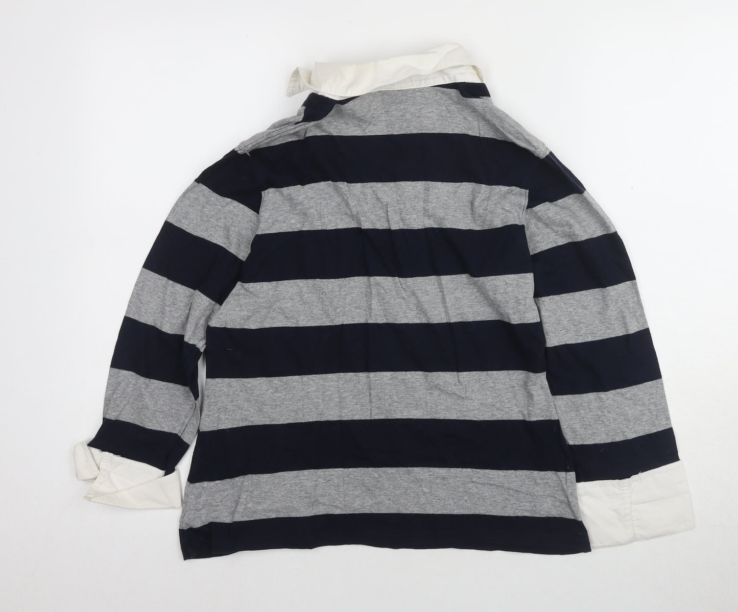 Next Women's Multicoloured Striped Button-Up Shirt