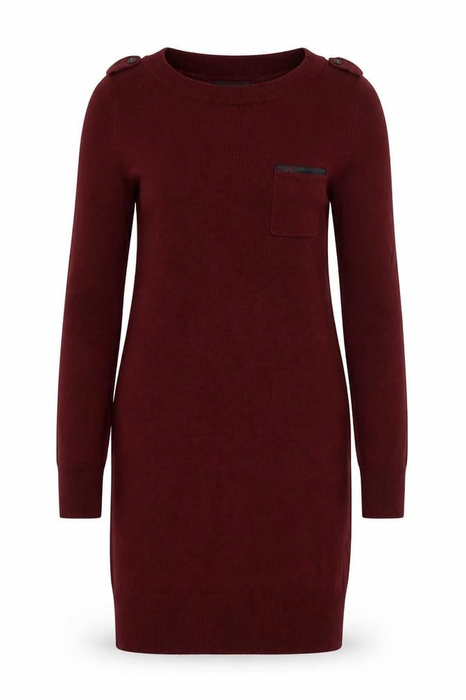 Dorothy Perkins Women's Red Jumper Dress Size 10