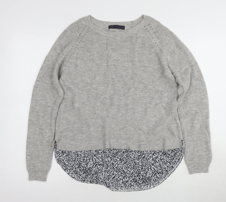 Marks and Spencer Women's Grey Pullover Jumper Size 14
