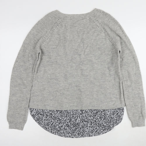 Marks and Spencer Women's Grey Pullover Jumper Size 14