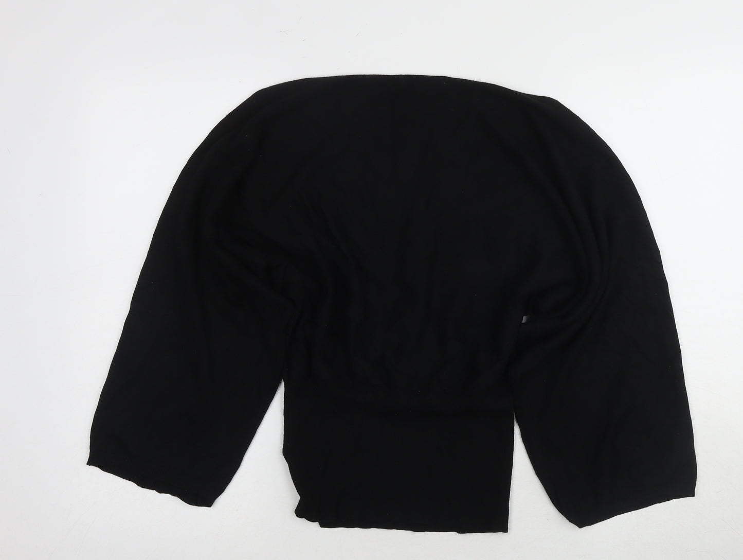 Millenium Black Women's Blouse 3/4 Sleeve One Size