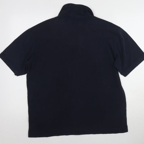 Jonathan Adams Men's Blue Polo Shirt Size 12 Short Sleeve