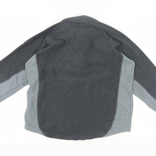 Trespass Grey Unisex Henley Sweatshirt M, 1/2 Zip, Outdoor Casual