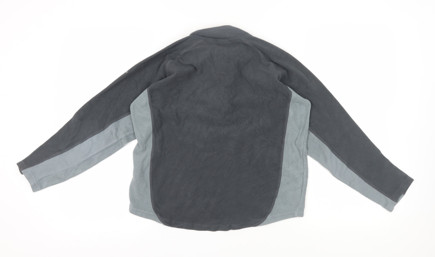 Trespass Grey Unisex Henley Sweatshirt M, 1/2 Zip, Outdoor Casual