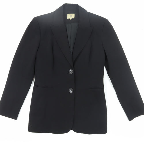 Oasis Women's Black Blazer - UK 12, Regular Fit