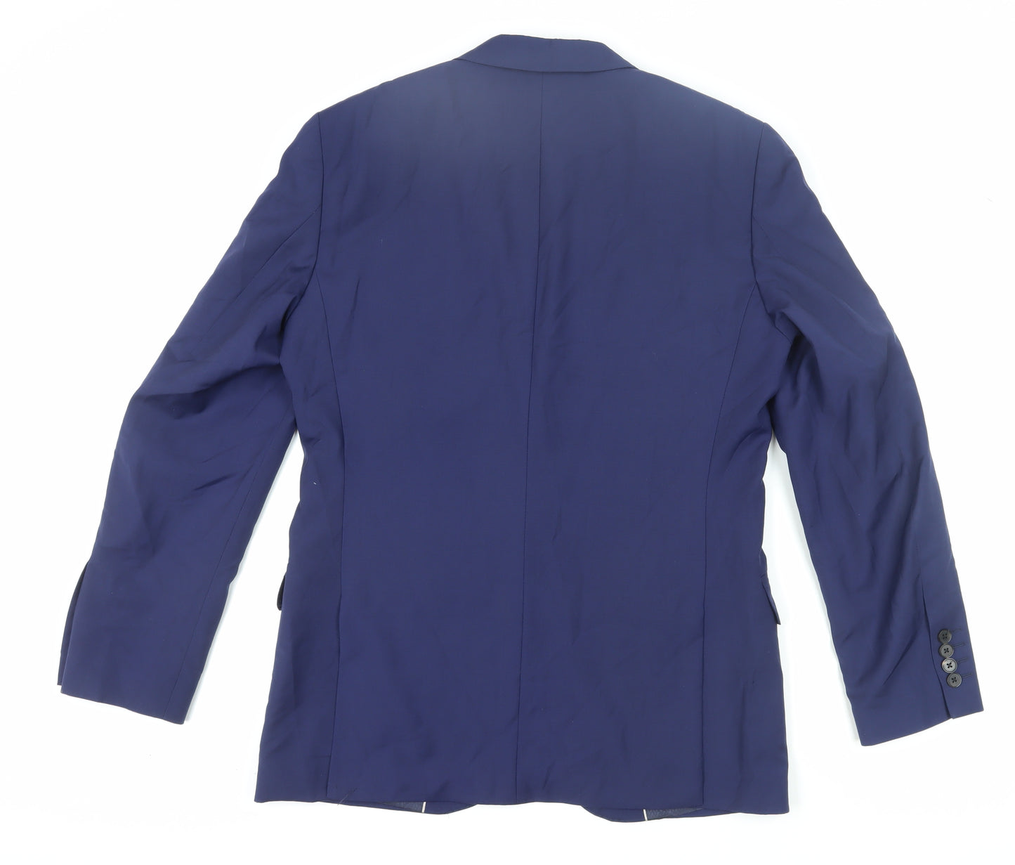 Jaeger Men's Blue Suit Jacket 40R Regular Fit