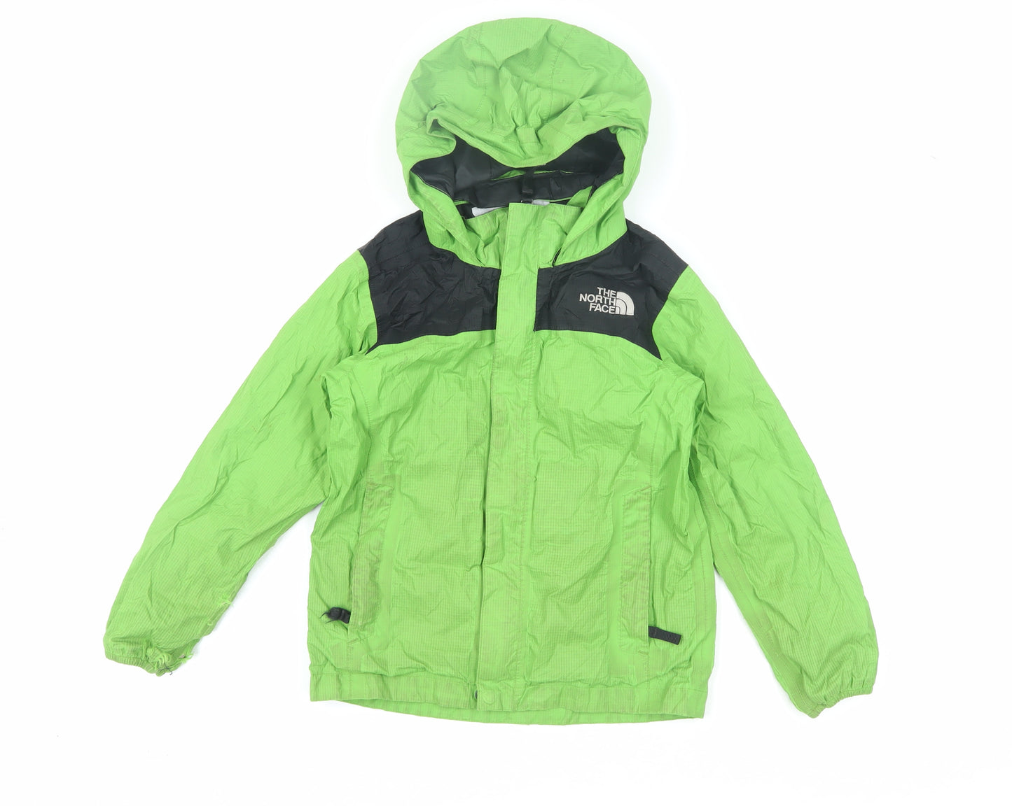 The North Face Boys Green Windbreaker Jacket S