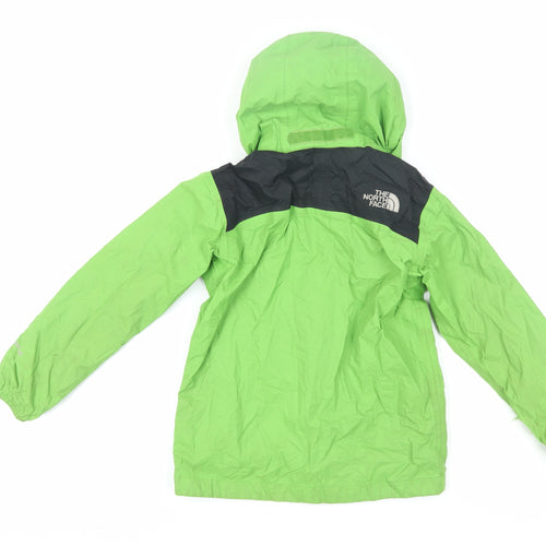 The North Face Boys Green Windbreaker Jacket S