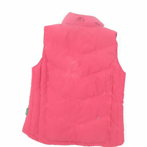 Jack Murphy Pink Women's Puffer Waistcoat Size 12