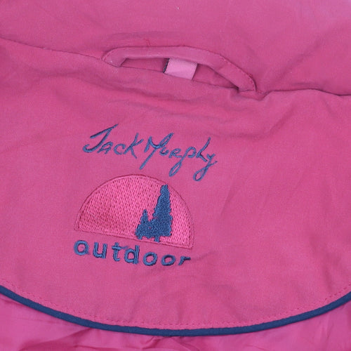 Jack Murphy Pink Women's Puffer Waistcoat Size 12