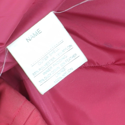 Jack Murphy Pink Women's Puffer Waistcoat Size 12