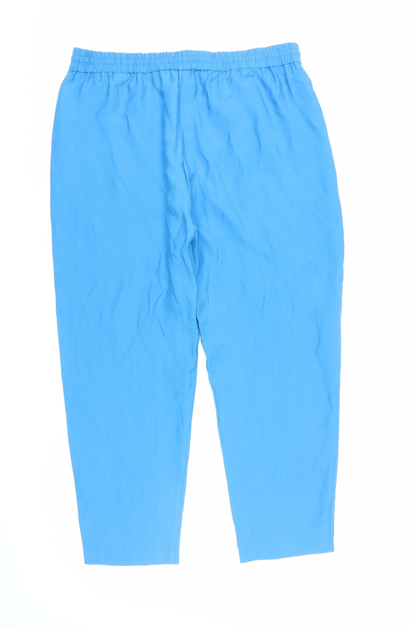 Marks and Spencer Women's Blue Jogger Trousers, Size 18