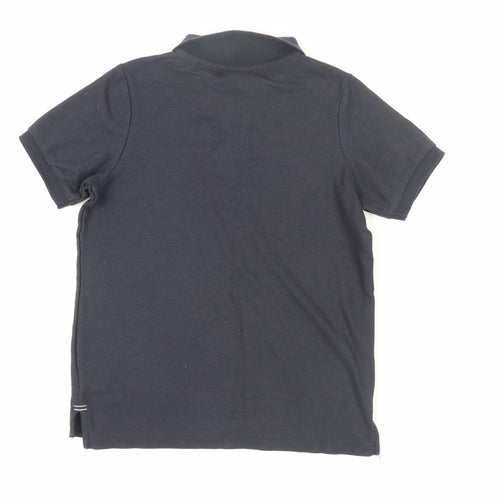 Slazenger Boys Black Cotton Polo Shirt 11-12 Years
