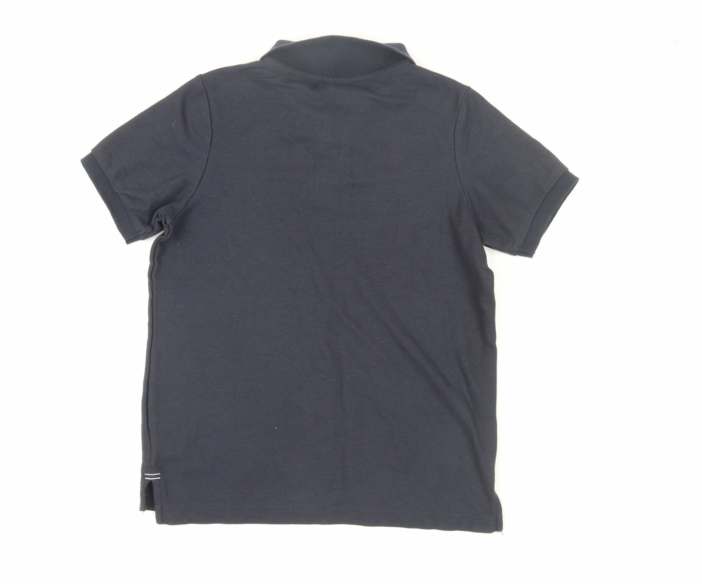 Slazenger Boys Black Cotton Polo Shirt 11-12 Years