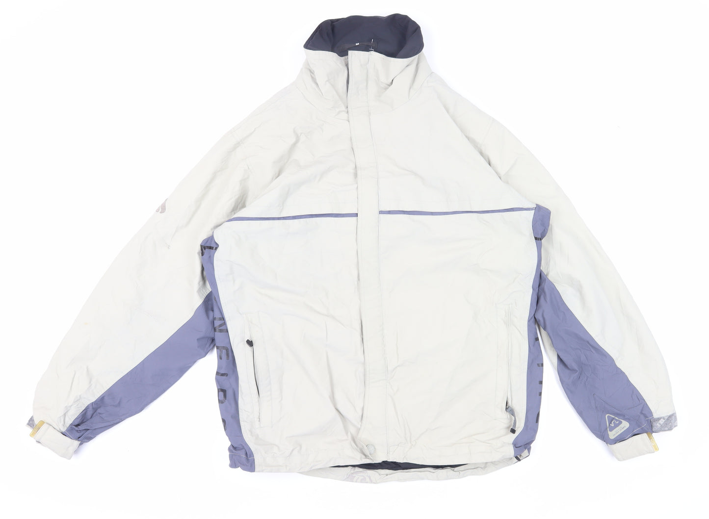 Bonfire Men's White Medium Puffer Jacket
