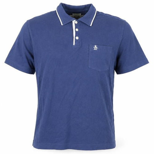 Penguin Men's Blue Polo Shirt XS Slim Fit