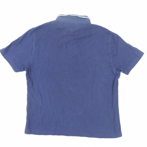 Penguin Men's Blue Polo Shirt XS Slim Fit