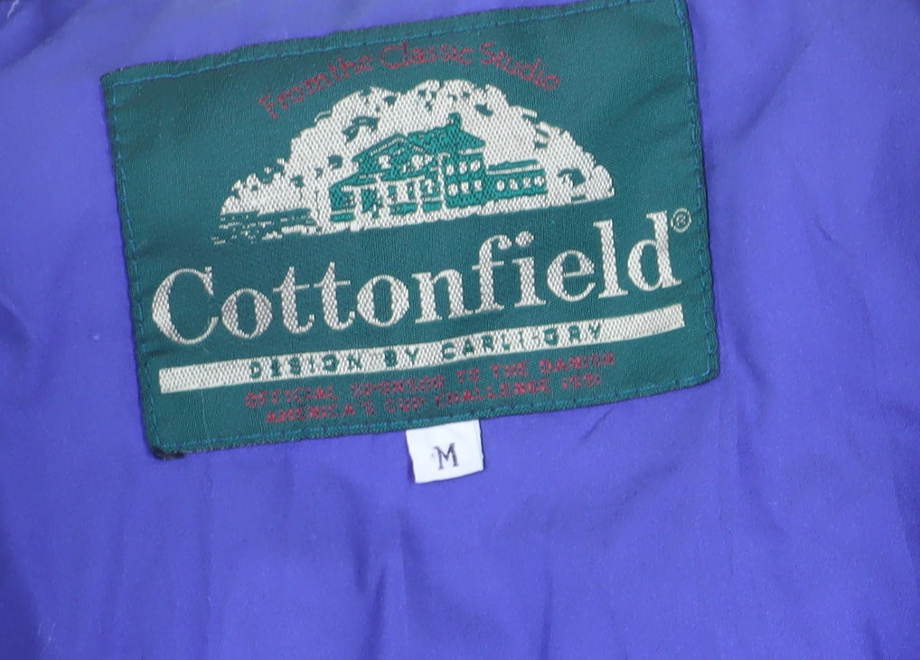 Cottonfield Men's Green Medium Puffer Jacket