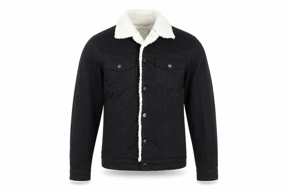 Front view of s.Oliver Men's Black Bomber Jacket, size S