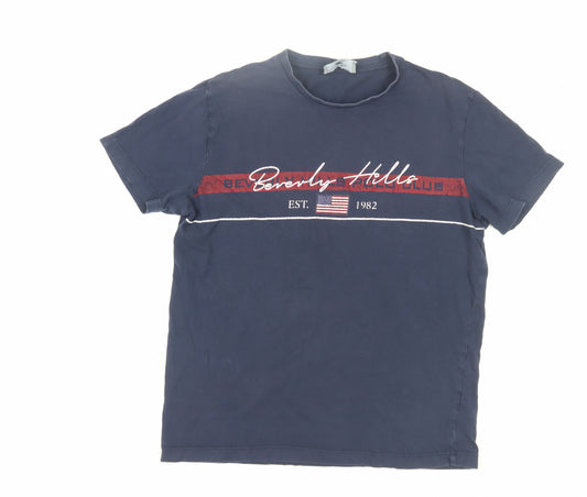 Beverly Hills Polo Club Men's Blue M T-Shirt