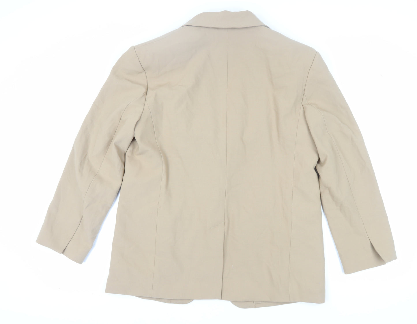 Marks and Spencer Women's Beige Blazer Size 14