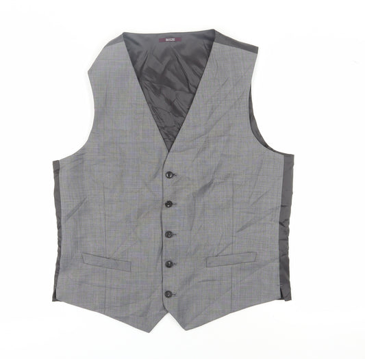 Marks and Spencer Men's Grey Suit Waistcoat 42R