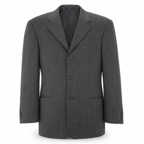 Ciro Citterio Men's Grey Wool Blazer 42L Business Formal