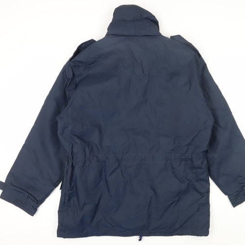 Helly Hansen Men's Blue Parka Jacket Size 24