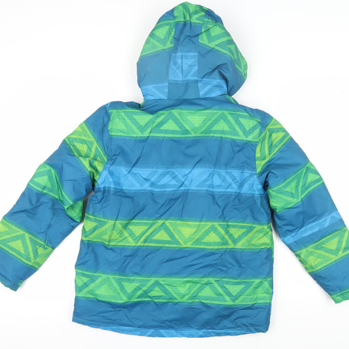 Acca Mukka Boys Blue Green Puffer Jacket 11-12 Years