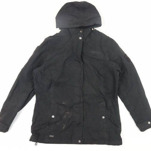 Regatta Women's Black Puffer Jacket Size 16