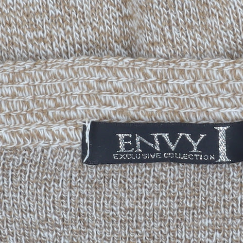 Envy I Women's Beige Floral Cardigan Size S